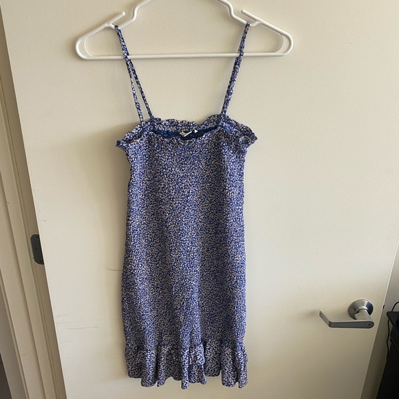 American Eagle Smocked Tube Ruched Dress - Picture 3 of 7